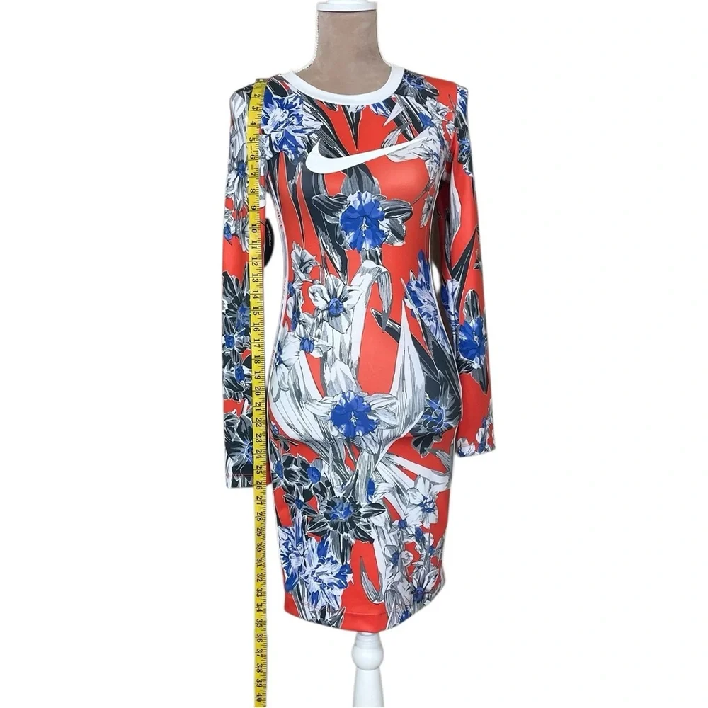 Nike Hyper Femme AOP Long Sleeve Floral Dress NWT (D-1)